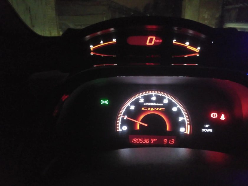 Приборка Хонда Цивик 4д