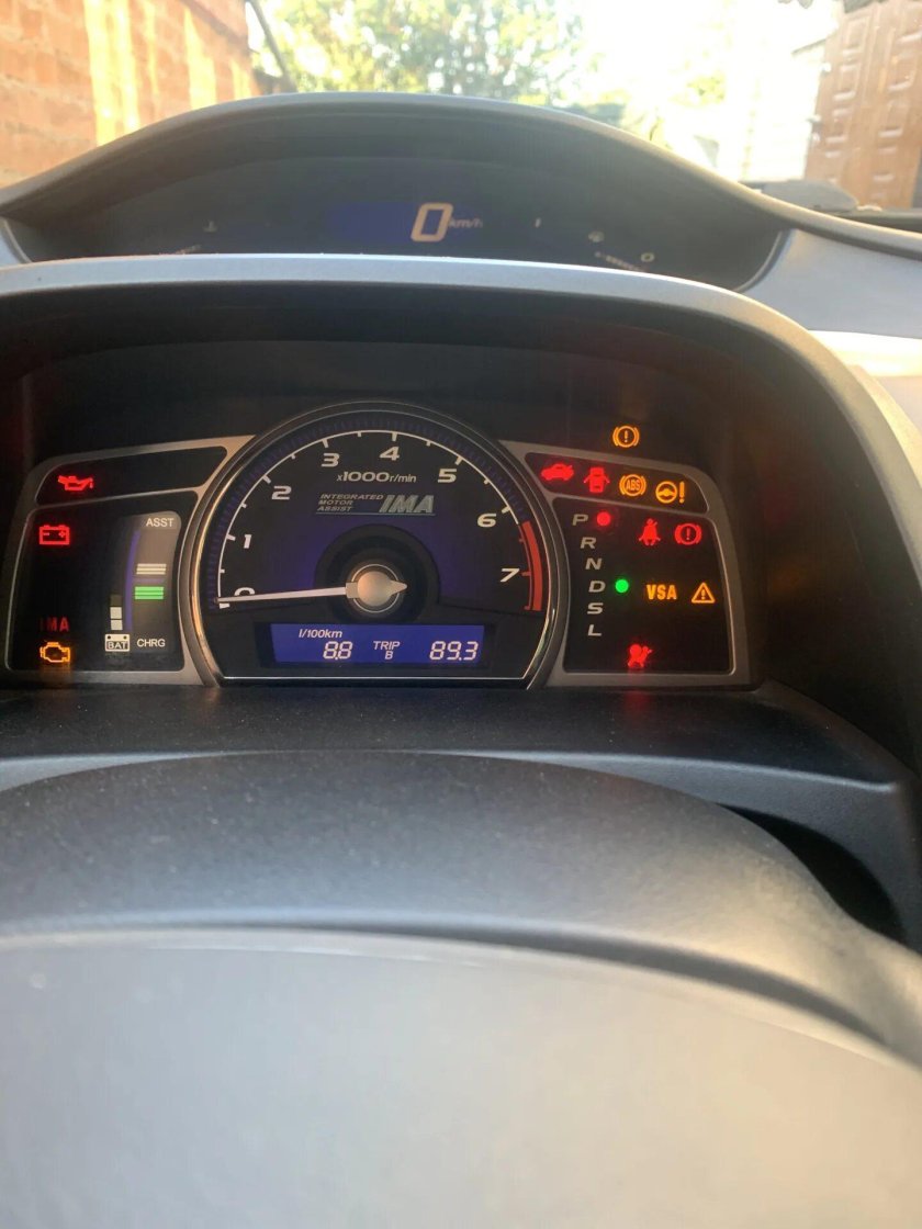 Приборная панель Хонда Цивик гибрид 2009