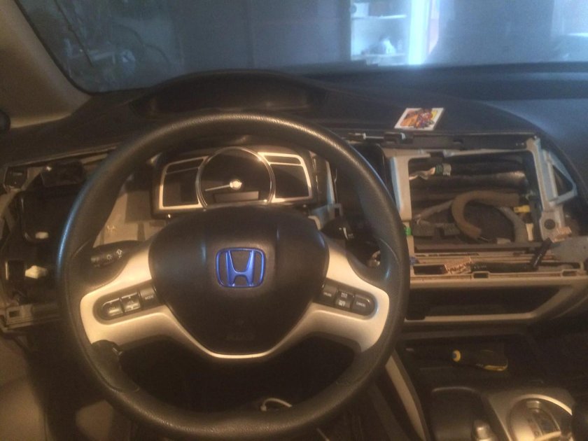 Honda Civic 4d приборная панель