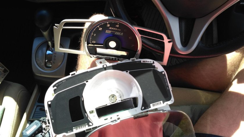 Приборная панель Civic 4d