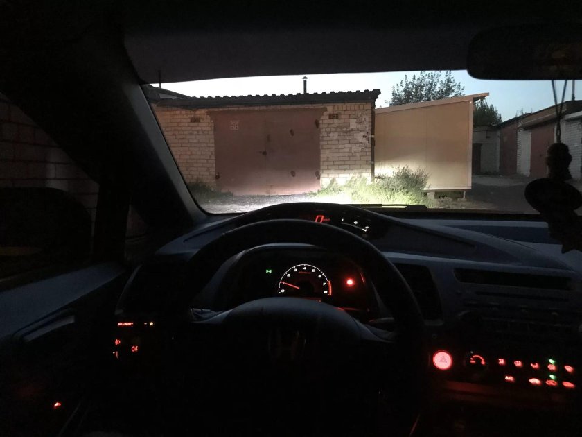 Пересвет панели Хонда Цивик 4д