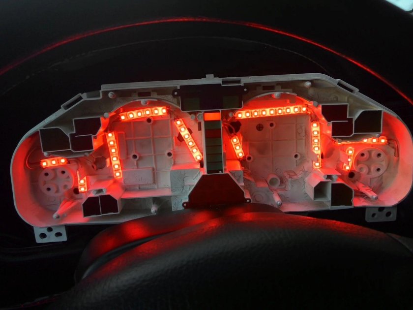 Лампочки приборки Хонда Сивик 6