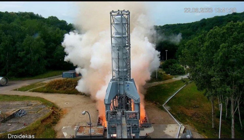 Стендовые испытания ракетных двигателей