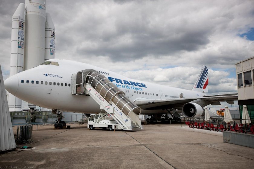 Париж музей Ле Бурже