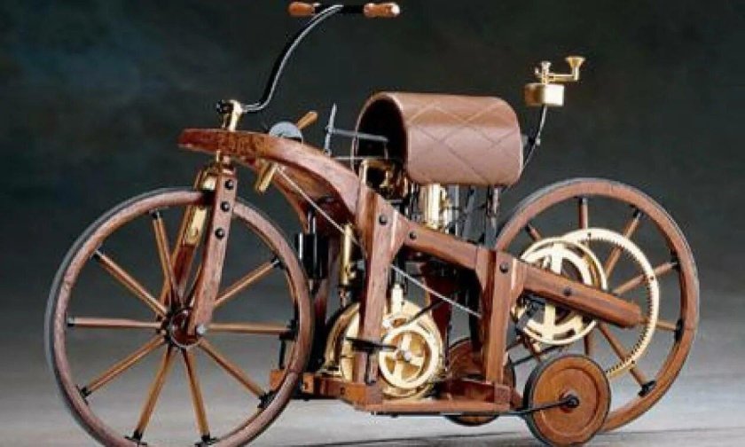 Daimler Reitwagen 1885 мотоцикл