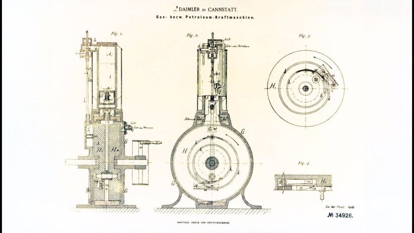 Готтлиб Даймлер двигатель