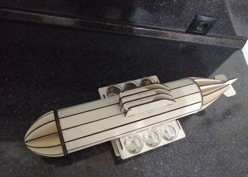 Мини бар подводная лодка