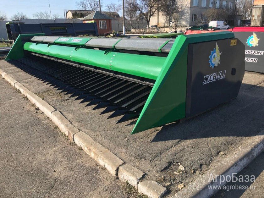 Жатка для уборки подсолнечника бердянского