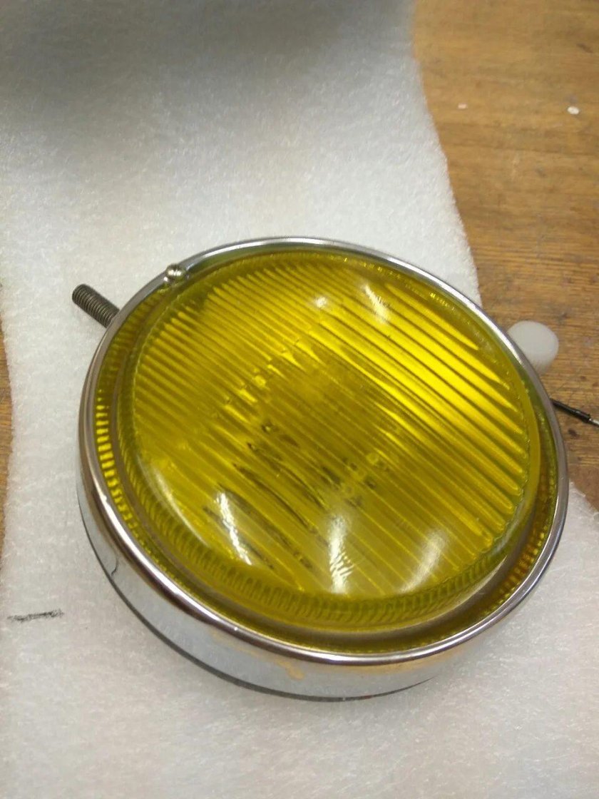 Противотуманные фары ОСВАР круглые желтые