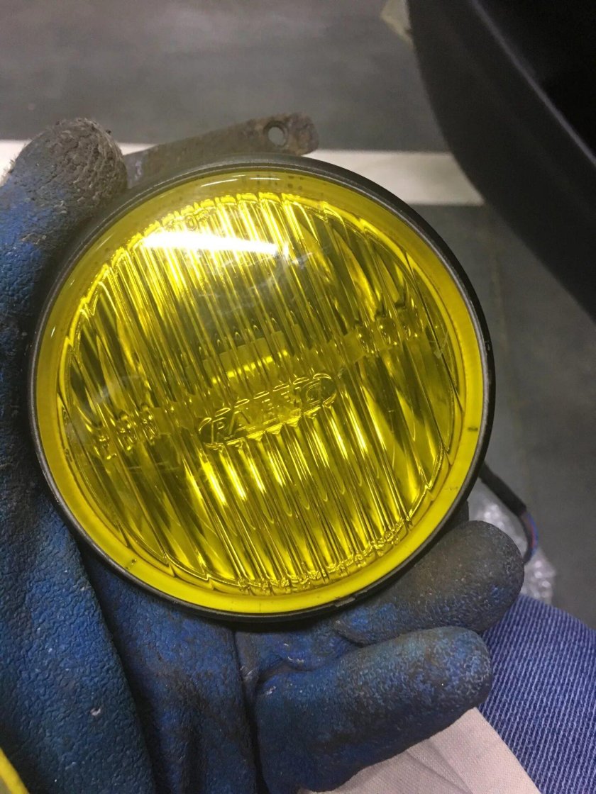 Желтые ПТФ Нива Шевроле