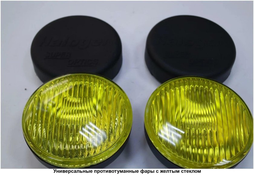 Противотуманные фары круглые