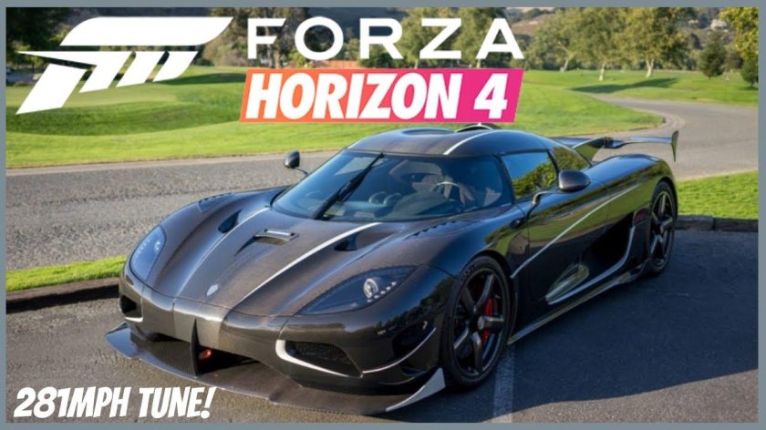 Koenigsegg agera rs forza horizon 4