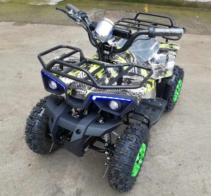 Квадроцикл электрический гринкэмел