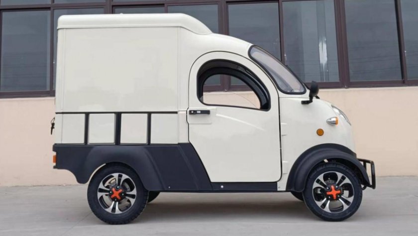 Квадрицикл грузовой Green Camel тендер x1200 Квадро (72v 2500w) кабина