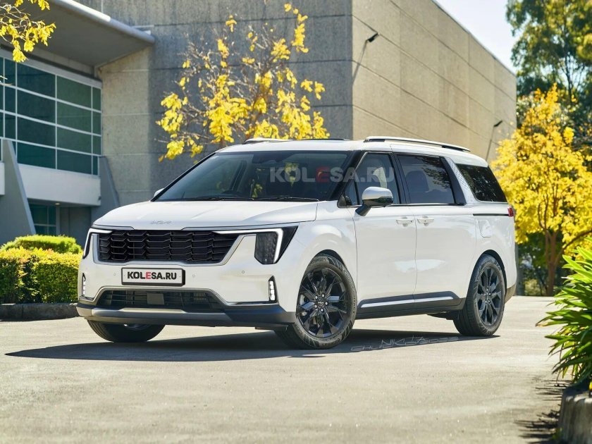 Киа Карнивал 2024 новый