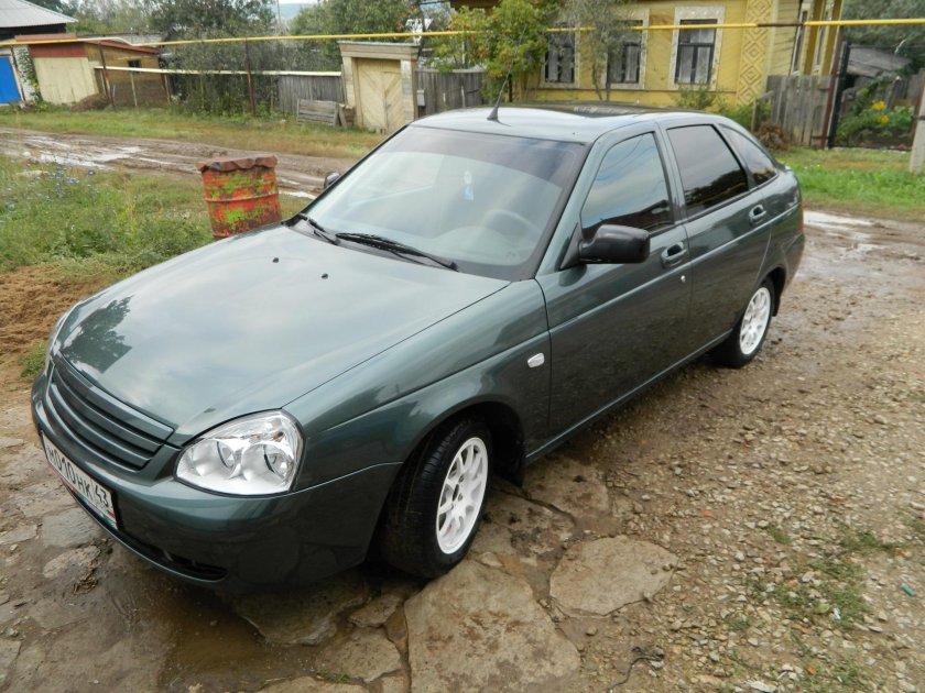 Лада Приора седан цвет Сочи