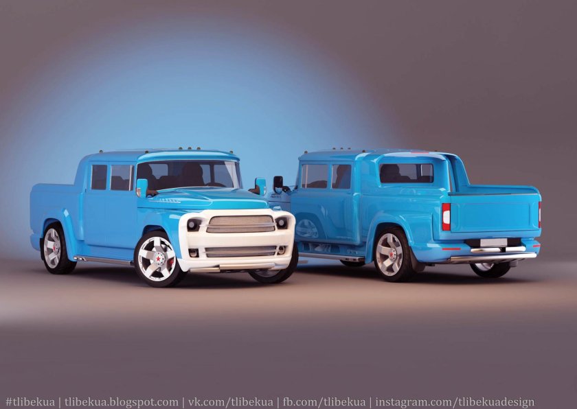 ЗИЛ 130 кастом Пикапы