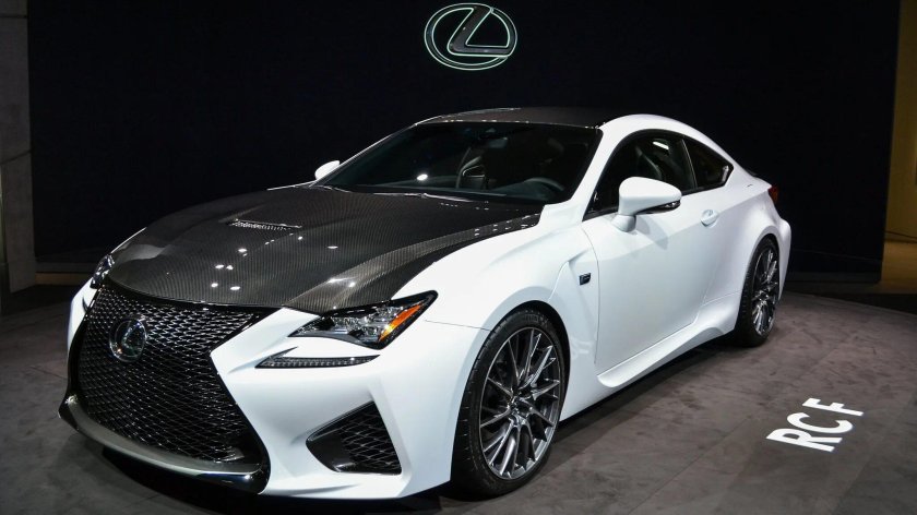 Lexus RC 500 чёрный