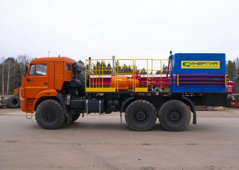 Цементировочный агрегат син-35 на шасси КАМАЗ 43118-50