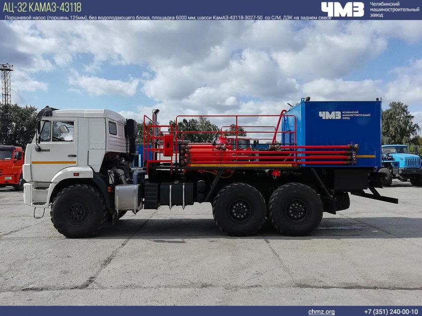 Агрегат цементировочный АЦ-32