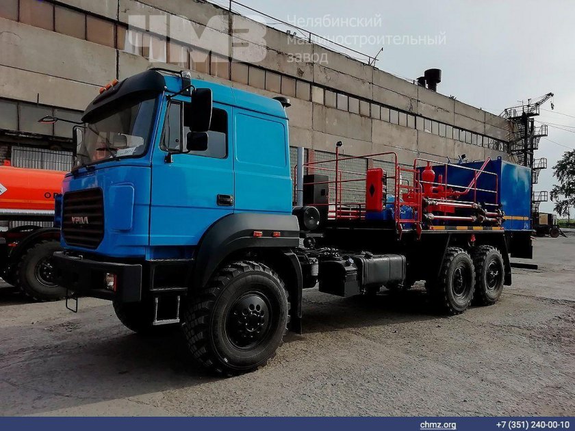 Цементировочный агрегат ца-320 Урал