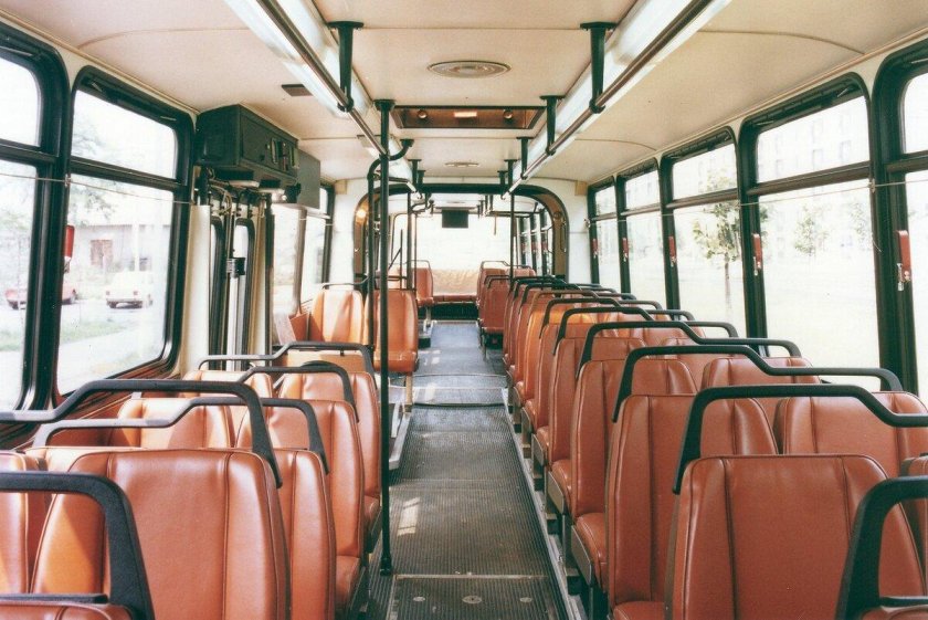 Ikarus 280 автобус внутри