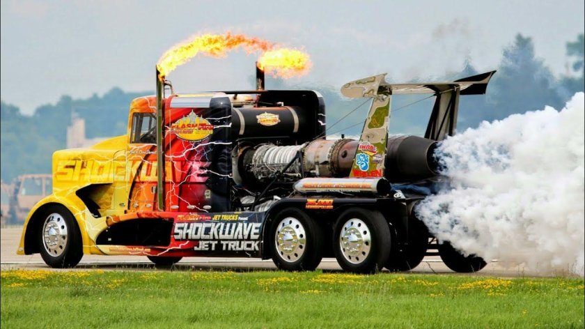 Шоквейв грузовик реактивный