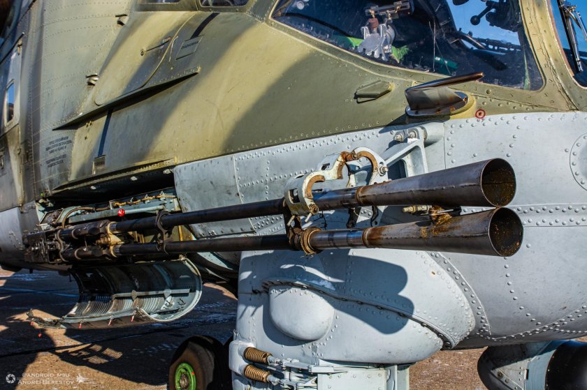 Пулемет ПКТ на ми-8