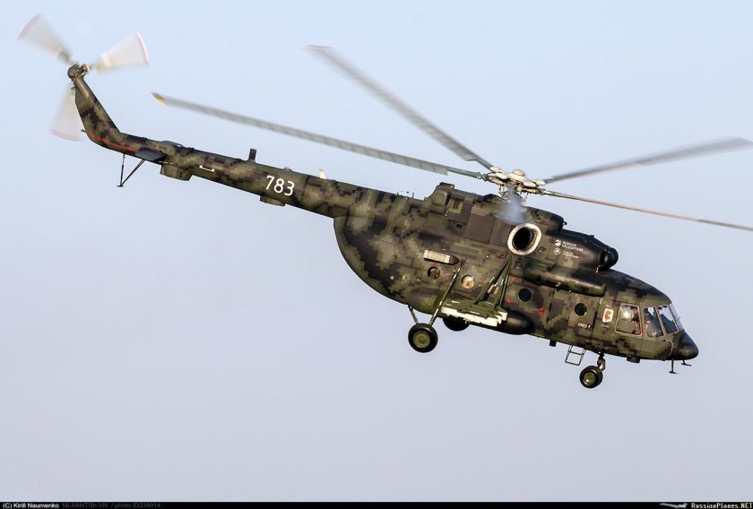 Ми-8амтш снизу