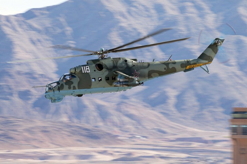 Вертолет \ ми-24а\