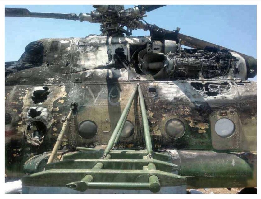 Су-25 Афганистан подбитый