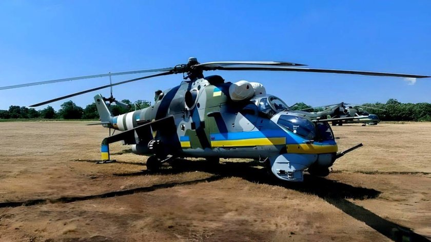 Ми-24 вертолёт ВСУ