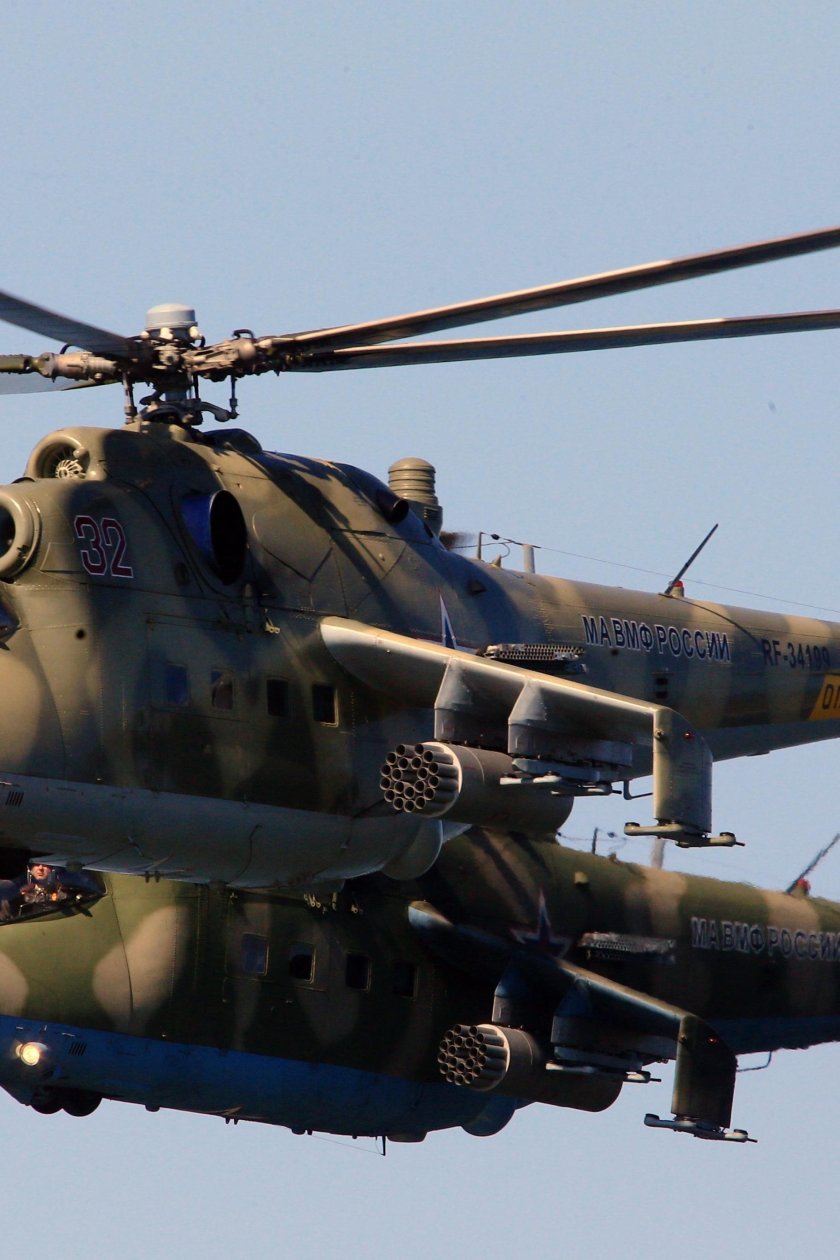 Вертолёт крокодил ми-24 боевой