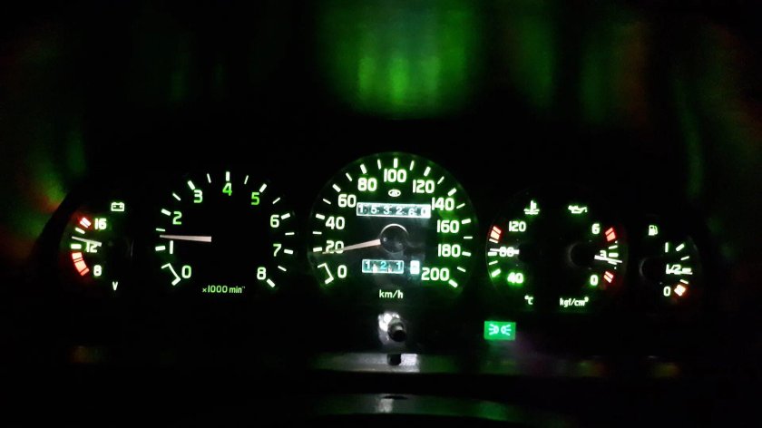 Приборной щиток ГАЗ 3110 подсветка