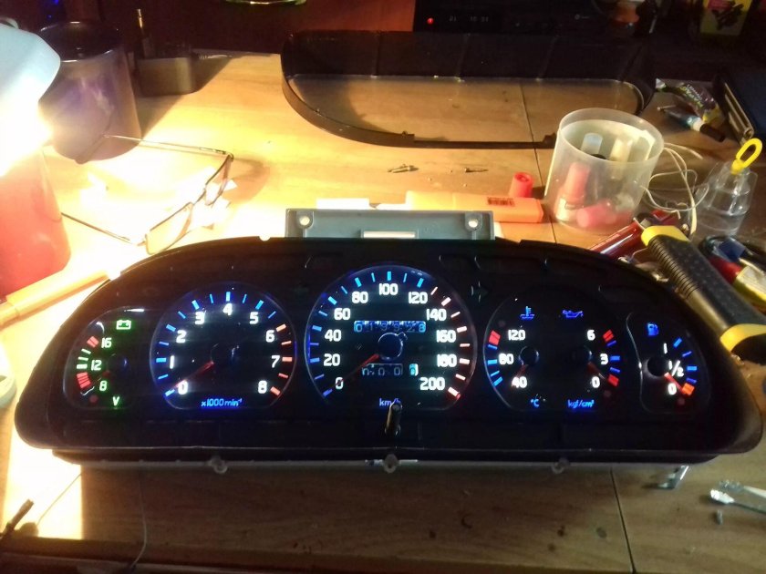Подсветка приборов ГАЗ 3110