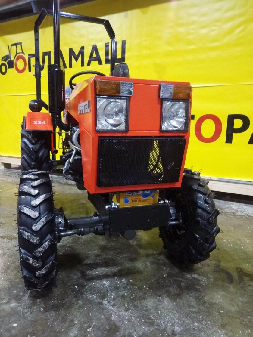 3-Х точечная навеска на минитрактор Уралец