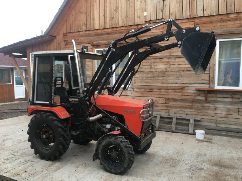 Минитрактор Уралец 224б 4х4