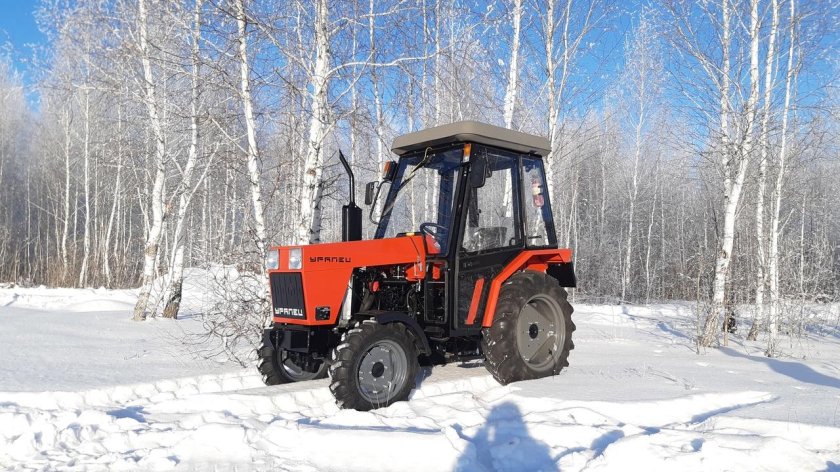 Уралец 250 с кабиной