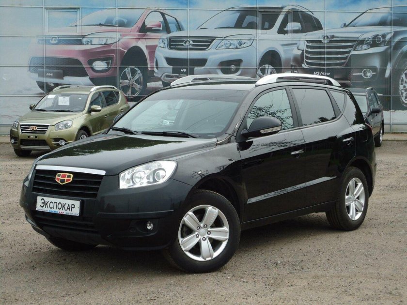 Geely Emgrand x7 черный