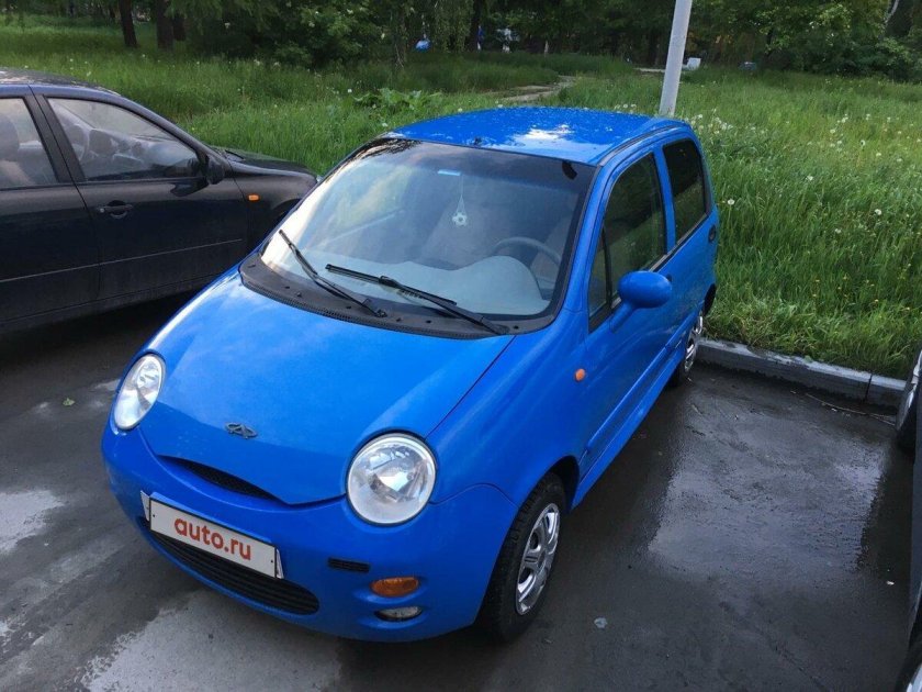 Чери Куку синяя