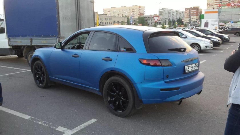 Infiniti fx35 матовый