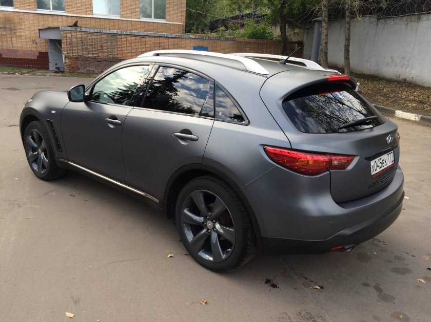 Infiniti fx35 матовый