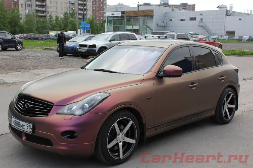 Infiniti ex35 в пленке