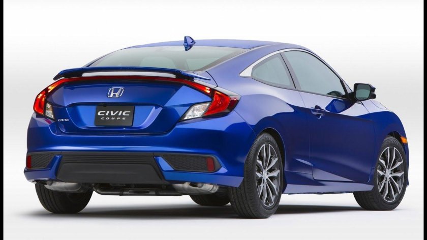 Honda civic coupe 2016