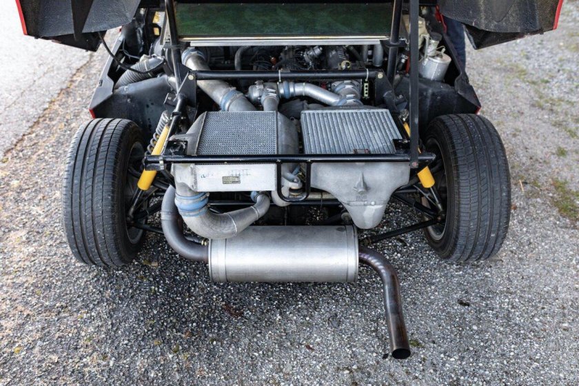 Lancia Delta s4 двигатель