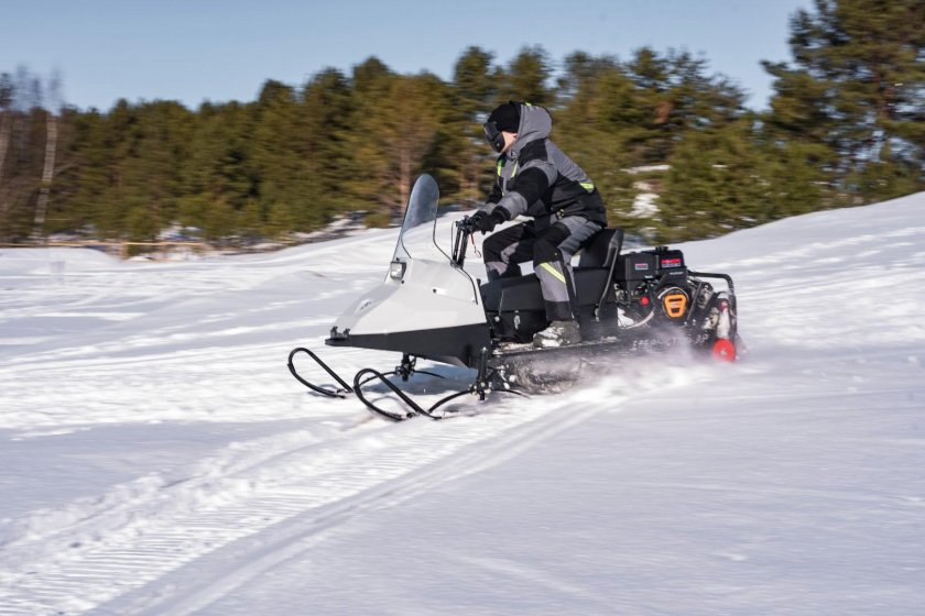 Миниснегоход бурлак