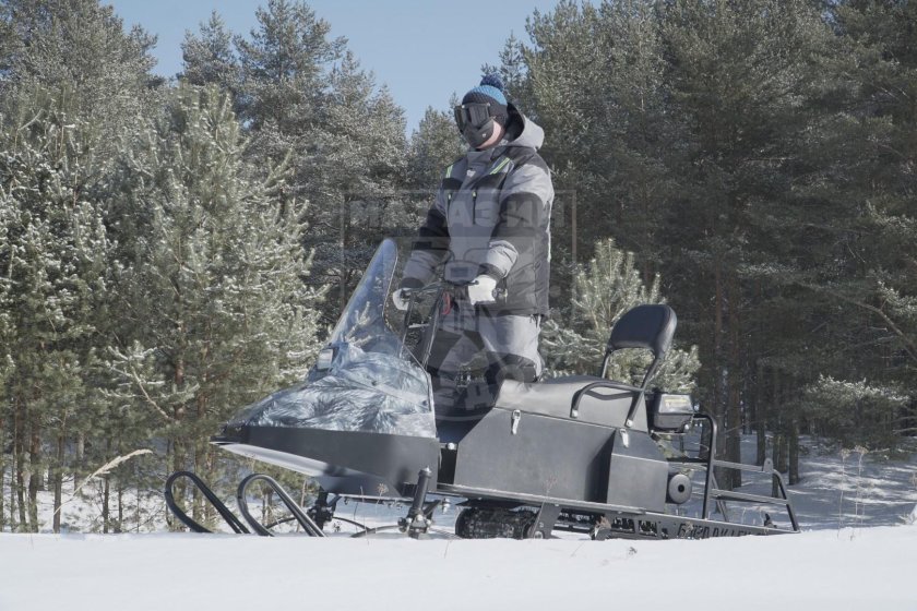 Мини-снегоход Бурлак-м Егерь 18.5 л.с