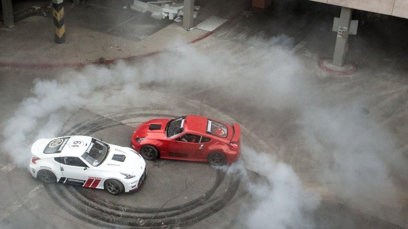 Nissan 370z дрифт