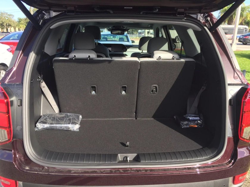 Hyundai Palisade багажник