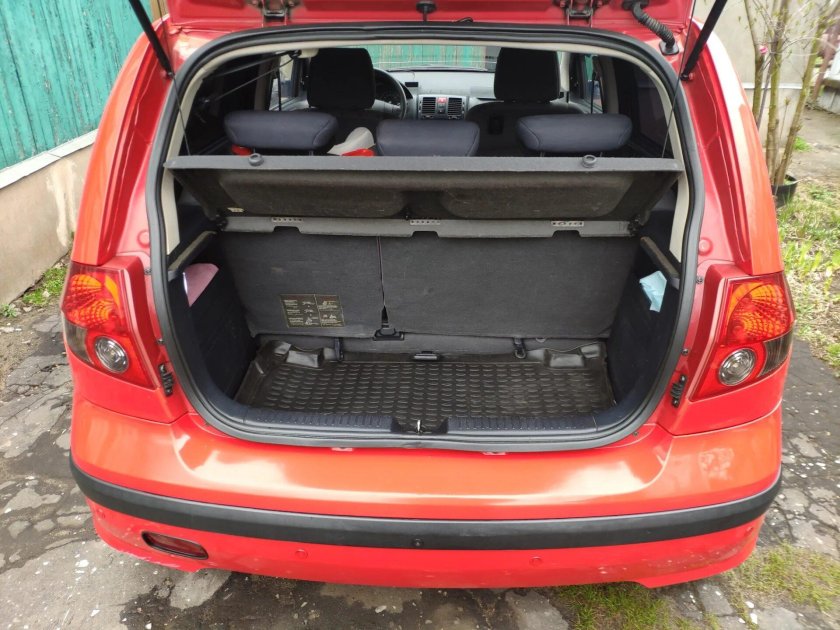 Hyundai Getz 1.4 багажник